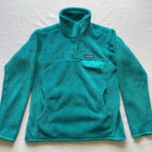 Patagonia Womens Re Tool T Snap Pullover Sweater Jacket Size Small